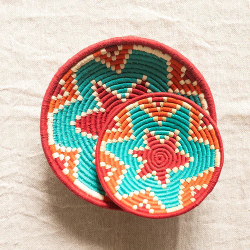 Assorted Sabai Handwoven Grass Baskets- Combo